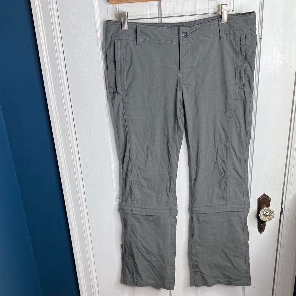 REI Coop Women’s Convertible Trail Activewear Pants in Gray W1811 Sz 12 Petite